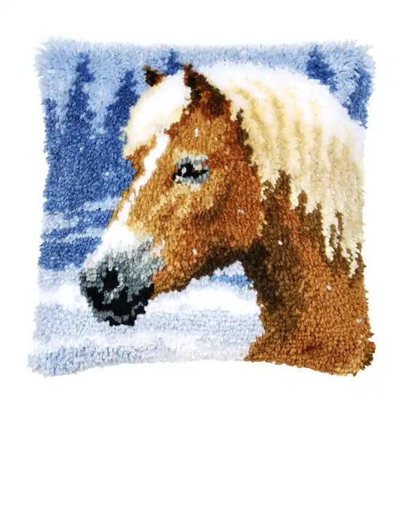 Knüpfkissen Schönes Pferd Top-Angebot