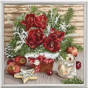 Aktuell Diamond painting Weihnachtsstrauß