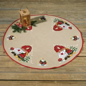 Stickpackung Tannenbaumdecke Wichtelpaar Sichere Zahlung