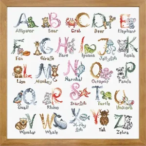Stickpackung Bild Alphabet Mega-Angebot