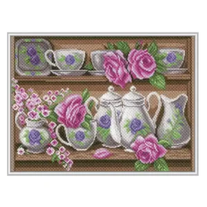 Stickpackung Bild Porzellan Sonderaktion