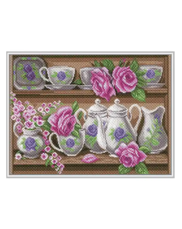 Stickpackung Bild Porzellan Sonderaktion