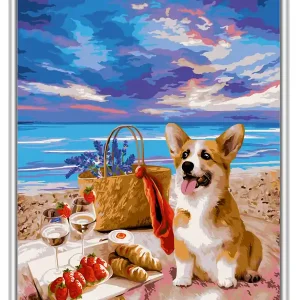 Paint by numbers Am Strand Kostenfreie Lieferung