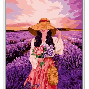 Direkt Vom Hersteller Paint by numbers Lavendeltraum