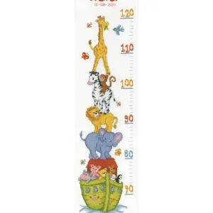 Premium Stickpackung Maßband Arche Noah