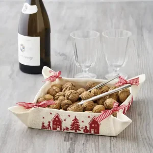 Neu Im Sortiment Stickpackung Korb Weihnachtshaus