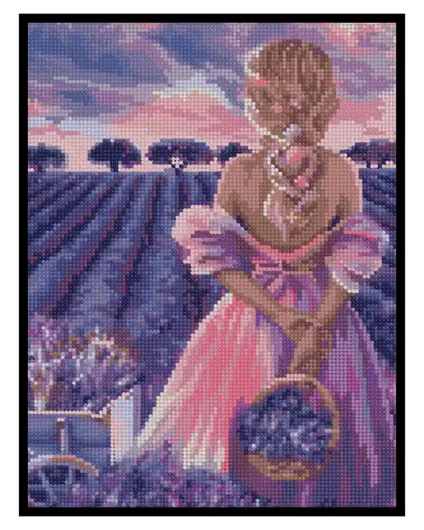 Sonderangebot Diamond Painting Lavendel Paradise