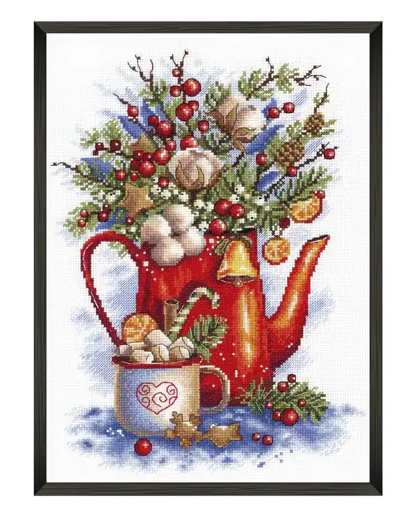 Saisonangebot Stickpackung Bild Weihnachtsstimmung