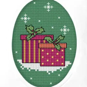 Stickpackung Karte Geschenk Handgefertigt