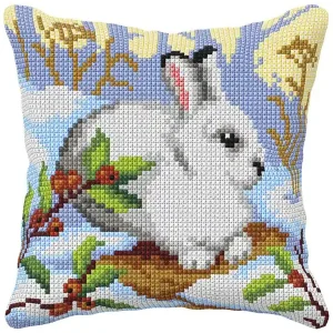 Versand Am Gleichen Tag Straminkissen Winterhase