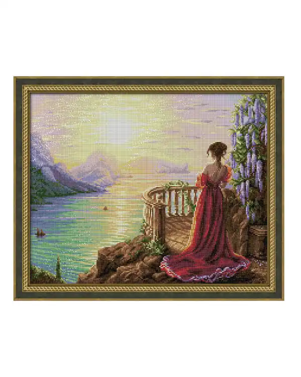 Rabatt Diamond Painting Sunset