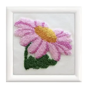 Neuheit Punch Needle Kit Blume