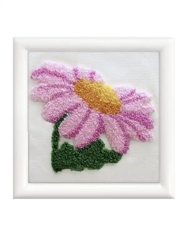 Neuheit Punch Needle Kit Blume