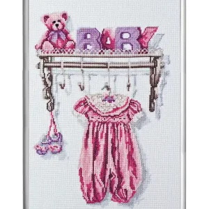 Stickpackung Bild Baby Rosa Großhandel