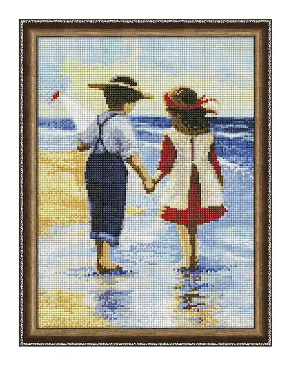 Heißes Angebot Diamond painting Nah am Meer