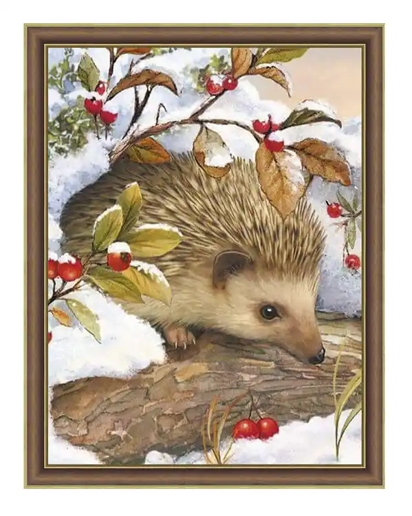 Diamond painting Igel Original