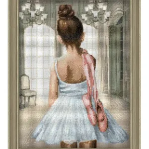 Diamond painting Baletttänzer Expressversand