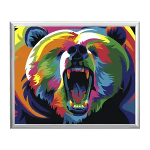 Neue Kollektion Paint By Numers Regenbogenbär