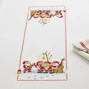 Preiswert Stickpackung Mitteldecke Gesang