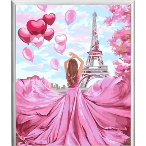 Angebot Paint By Numbers Pink In Paris