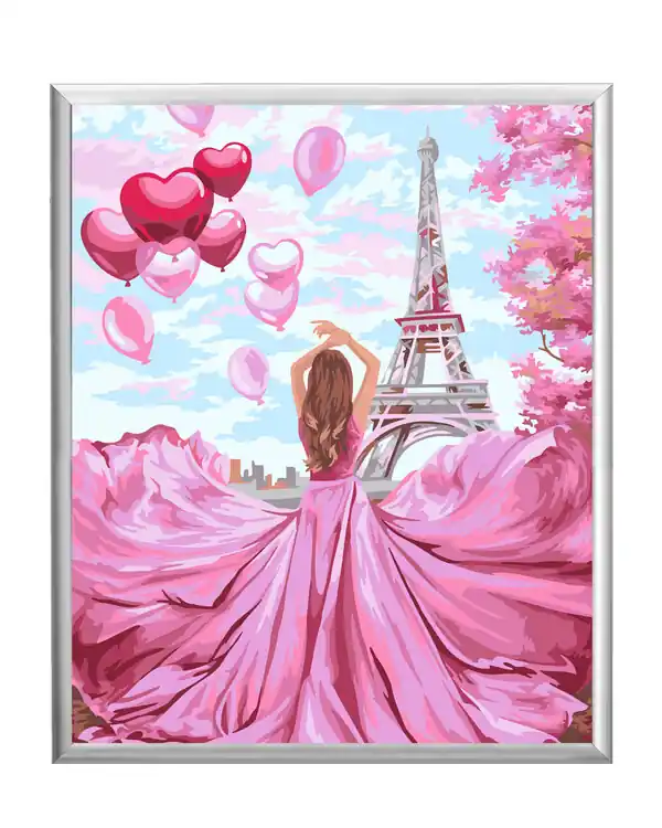 Angebot Paint By Numbers Pink In Paris