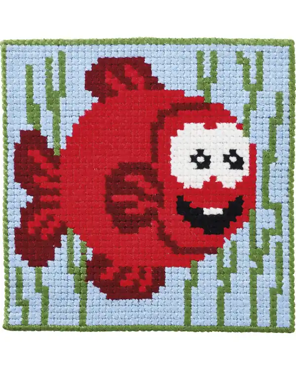 Weltweiter Versand Stickpackung Straminbild Fische