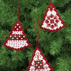 Stickpackung Hardanger Tannen 3-er Pack Garantierte Lieferung