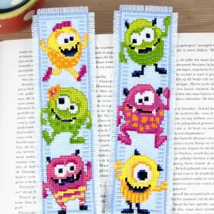 Stickpackung Lesezeichen Monster 2-er Pack Weltweiter Versand