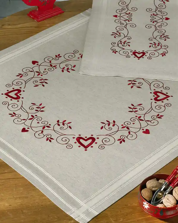 Mitteldecke Herzen Exklusiv