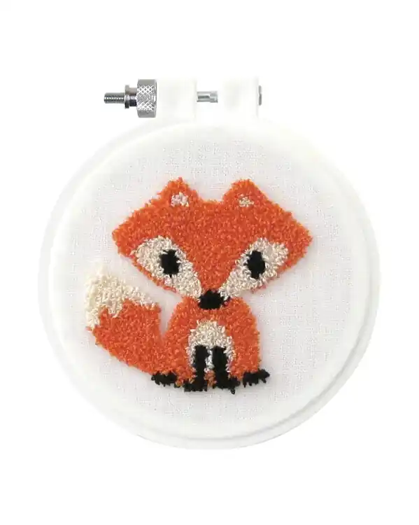 Punch needle Kit Fuchs Gratis Versand