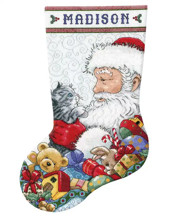 Top-Preis Stickpackung Strumpf Katzenfreund