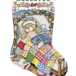 Stickpackung Weihnachtsstrumpf Night Before Christmas Hochwertig