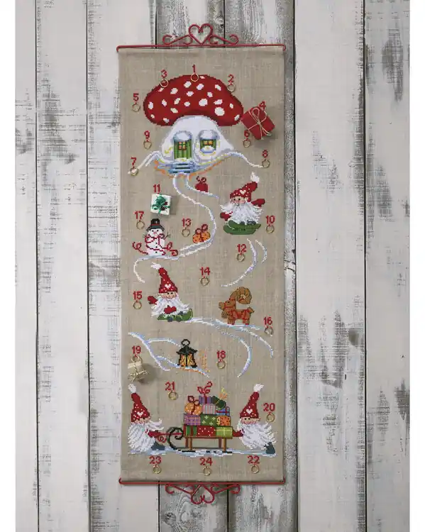 Stickpackung Kalender Wichtel Zertifiziert