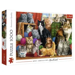 Puzzle Verschmuste Katzen 1000 Teile Meistverkauft