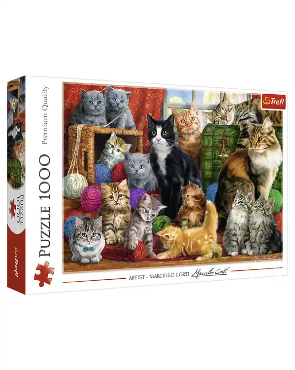 Puzzle Verschmuste Katzen 1000 Teile Meistverkauft