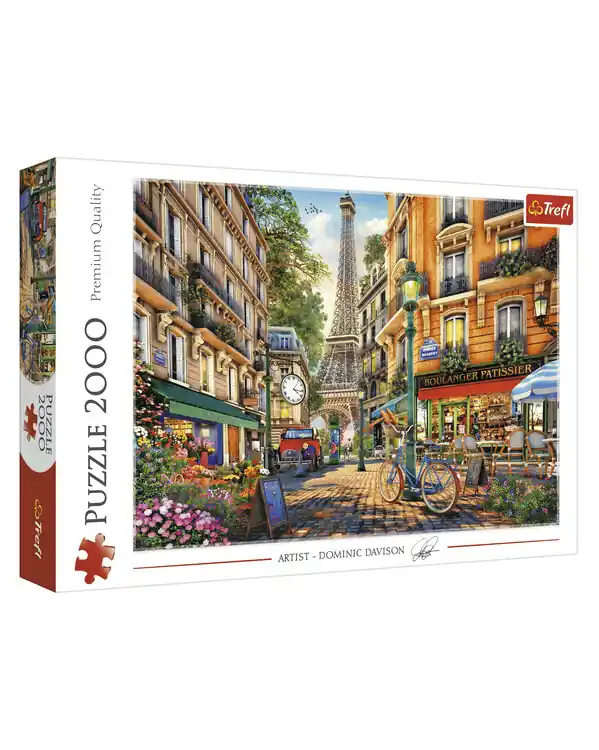 Geld-Zurück-Garantie Puzzle Nachmittag in Paris 2000 Teile