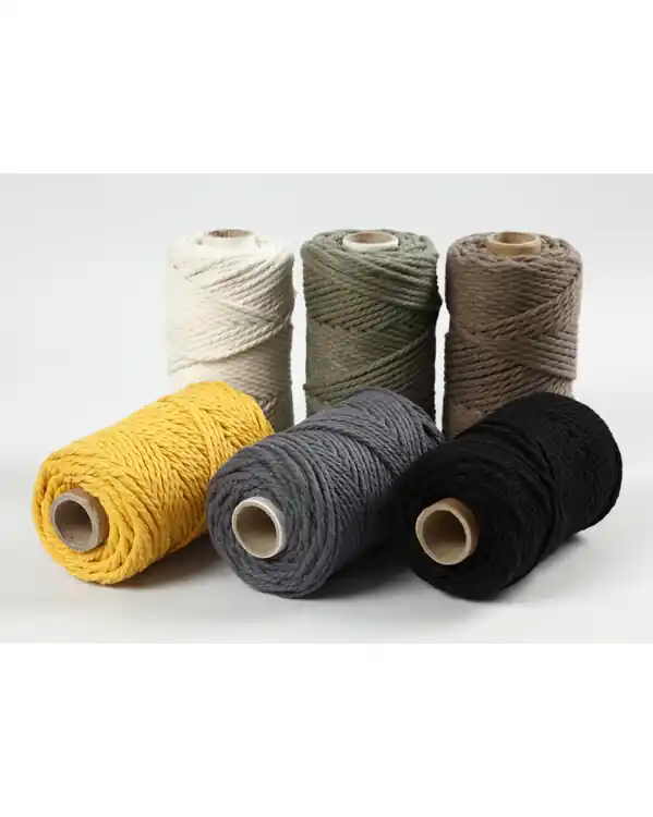 Makramégarn 4 mm Premium