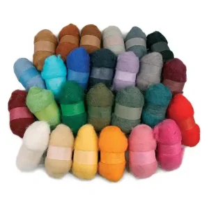 Kardierte Wolle Mixpackung Mengenrabatt