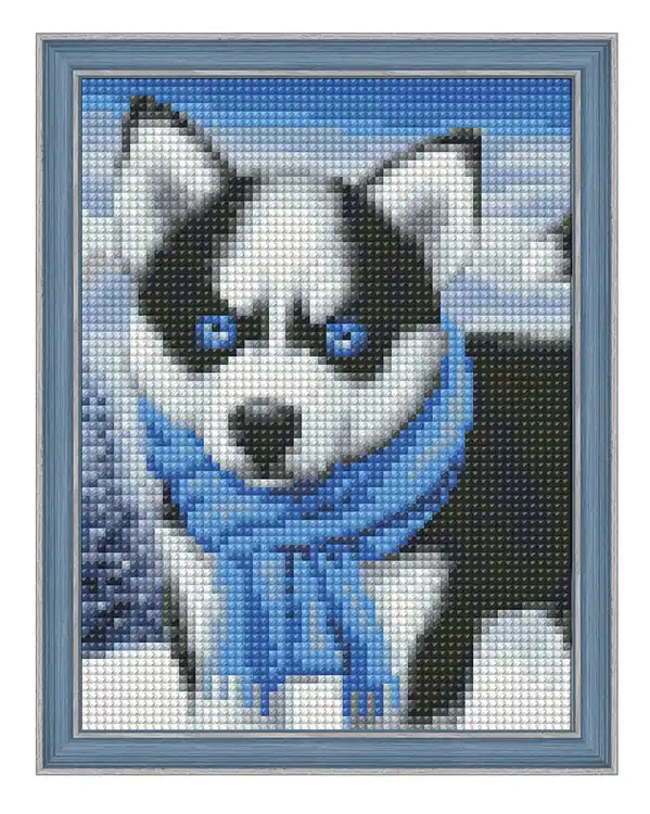 Diamond painting Husky Neue Ware