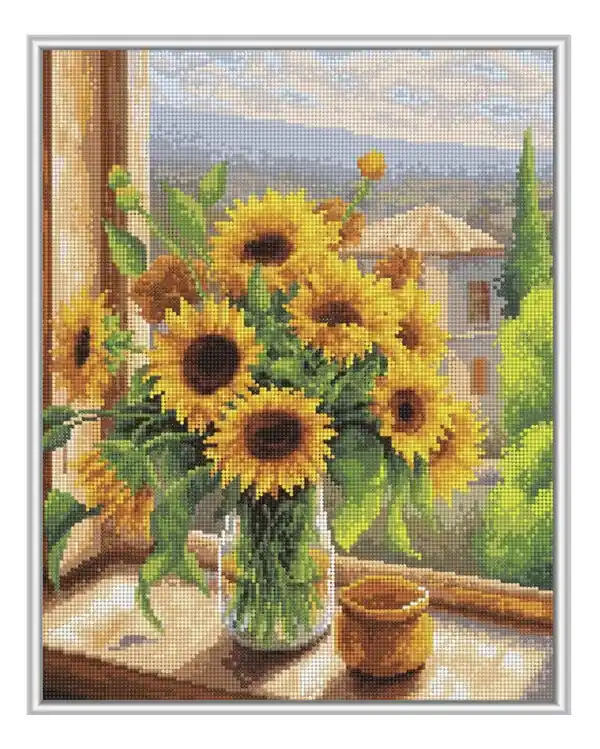 Diamond painting Sonnenstrauß Handgefertigt