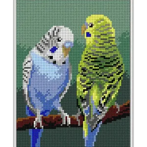 Stickpackung Bild Wellensittich Preiswert