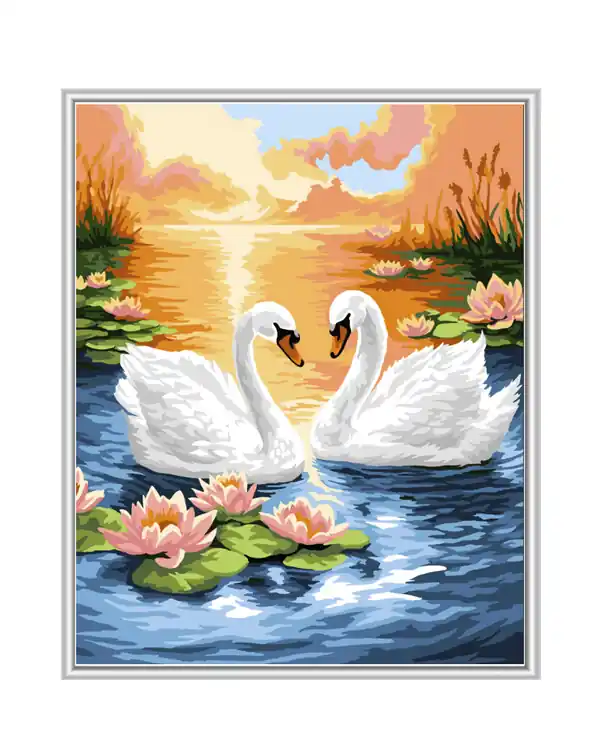 Billig Paint By Numbers Abendgemütlichkeit