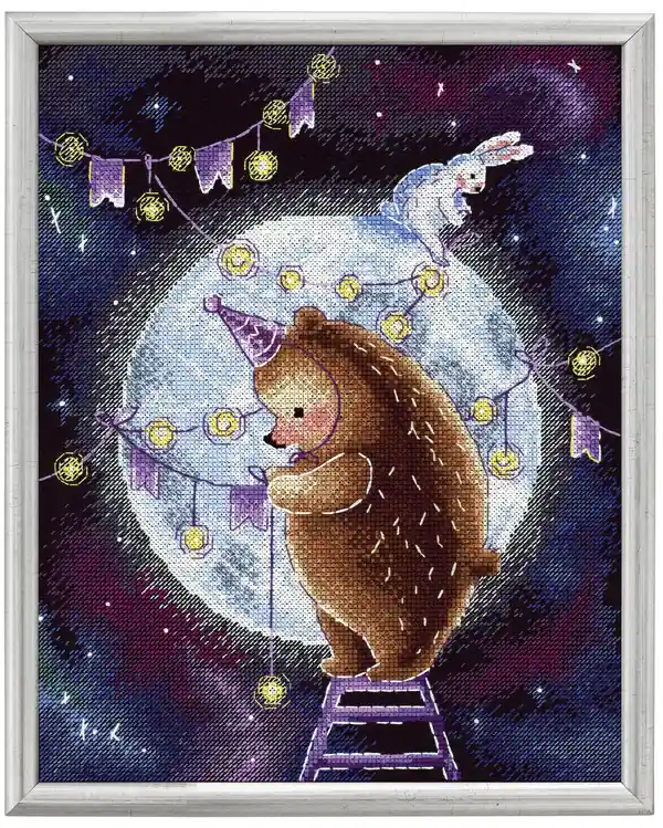 Wochenendangebot Stickpackung Bild Im Mondschein