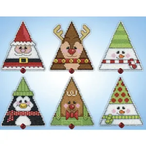 Plastik Canvas Weihnachtsfiguren 6er-Pack Heute Kaufen