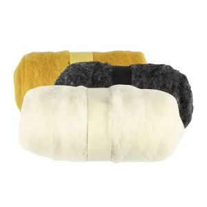 Kardierte Wolle 100 g Heißes Angebot