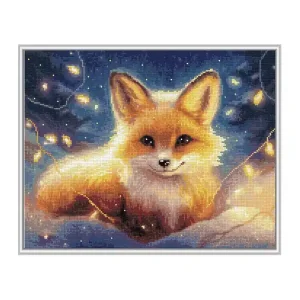 Neue Ware Diamond painting Leuchtender Fuchs