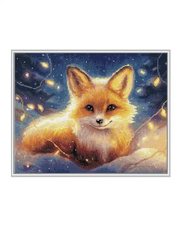 Neue Ware Diamond painting Leuchtender Fuchs