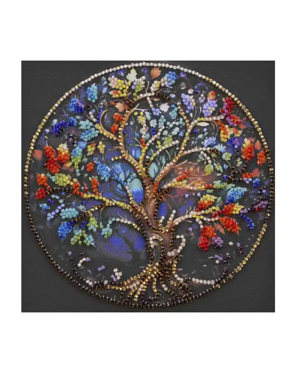 Perlenstickerei Die Farbe des Lebens Mega-Angebot