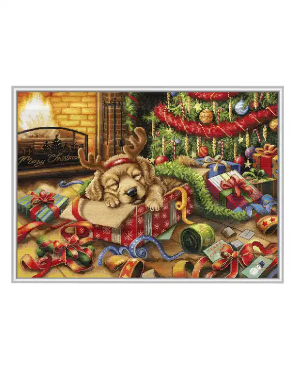 Stickpackung Bild Der kleine Rabauke des Weihnachtsmanns Neue Kollektion