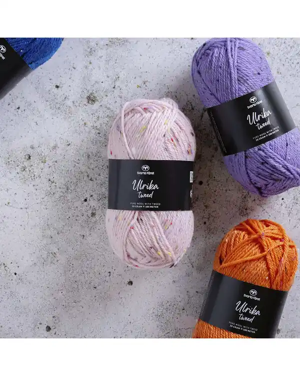 Garn Ulrika Tweed 50g Highlight